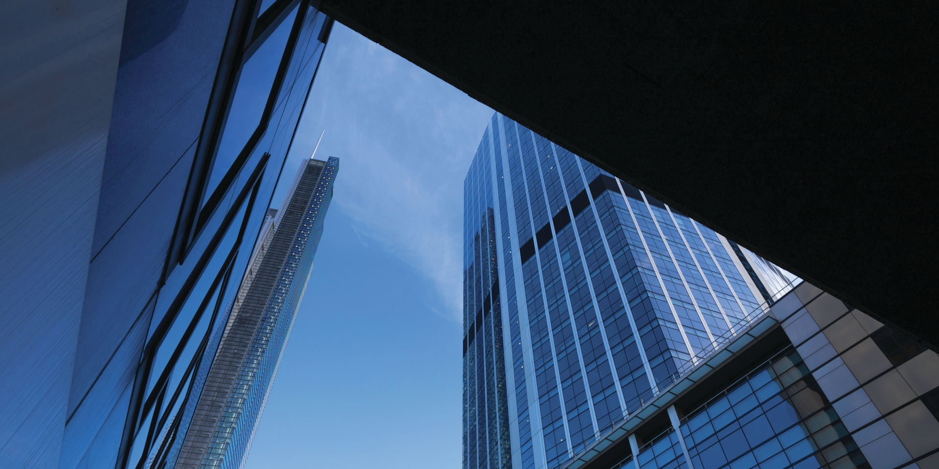 Skyscrapers in The City, central London's traditional financial and business district. Including Heron Tower.