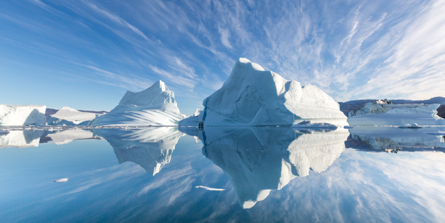 Beautiful Scoresby Sund in Greenland