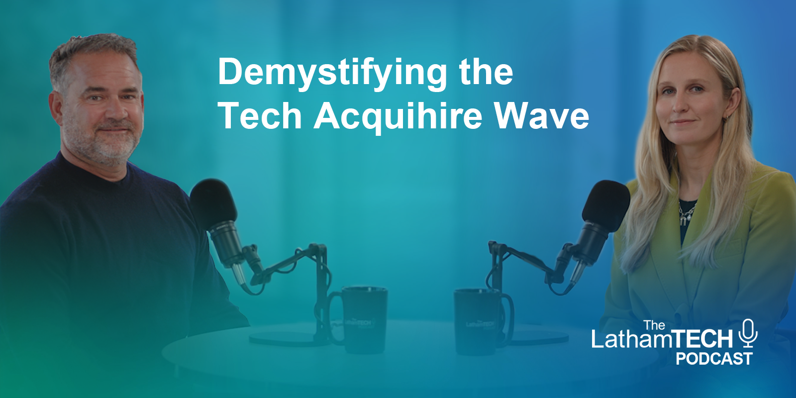 LathamTECH Podcast Thumbnail with Tessa Bernhardt and Greg Roussel