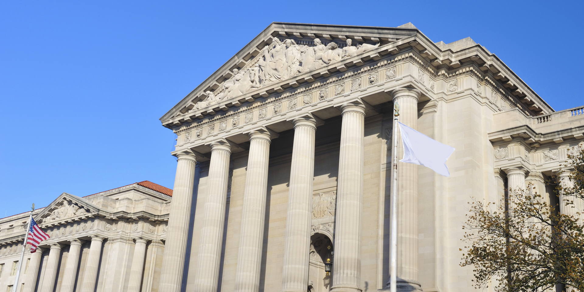 Andrew W. Mellon Auditorium - part of the Enivronmental Protection Agency campus at Federal Triangle