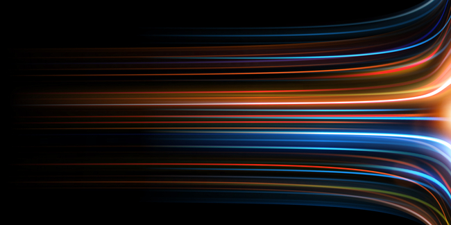 Digitally Generated Computer Software and Coding Display with Light Strikes