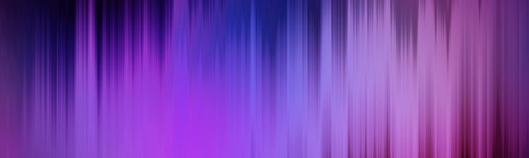 Abstract purple and blue sound waves.