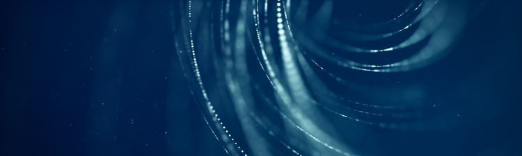 Blue Gradient Wave Background