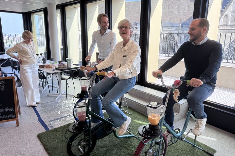 2026 Spring Challenge, Brussels bikes and blends smoothies