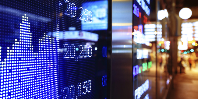 stock ticker