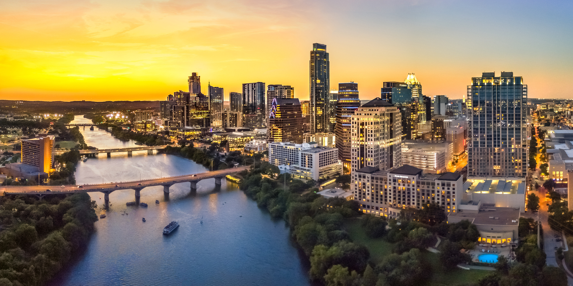 Austin, TX sky line