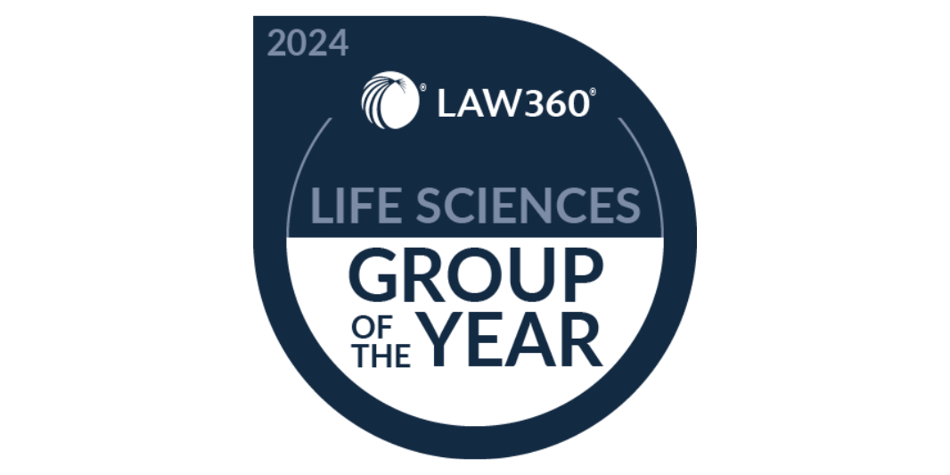 2to1 - Badges and Logos_Law360_Life_Sciences_Group_of_the_Year_2024