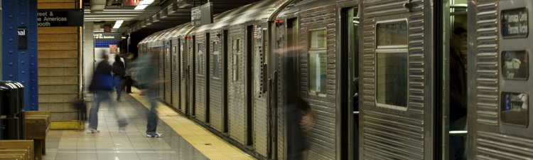 subway train