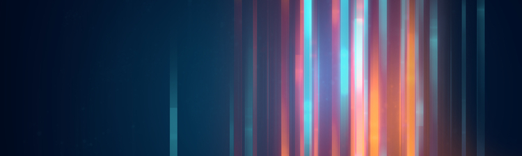 blue geometric abstract technology and science background