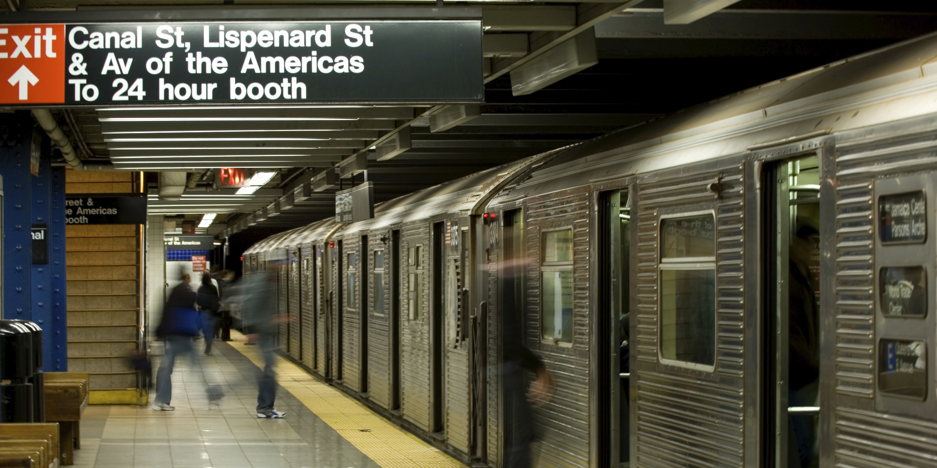 subway train