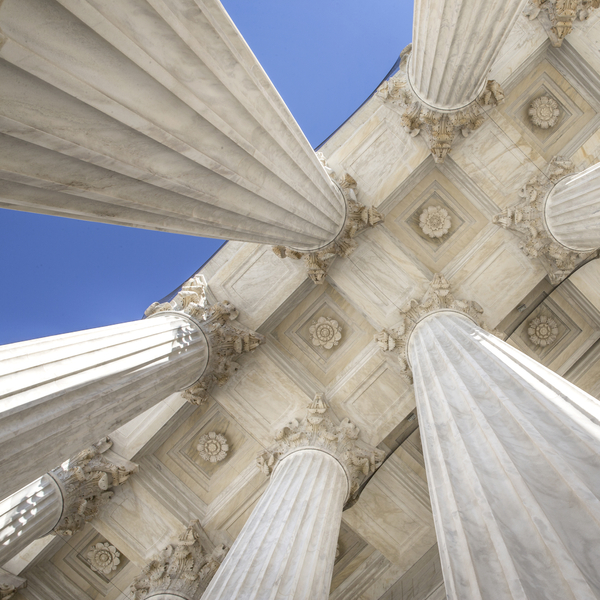 US Supreme Court Columns from Underneath offering an unusual perspective.