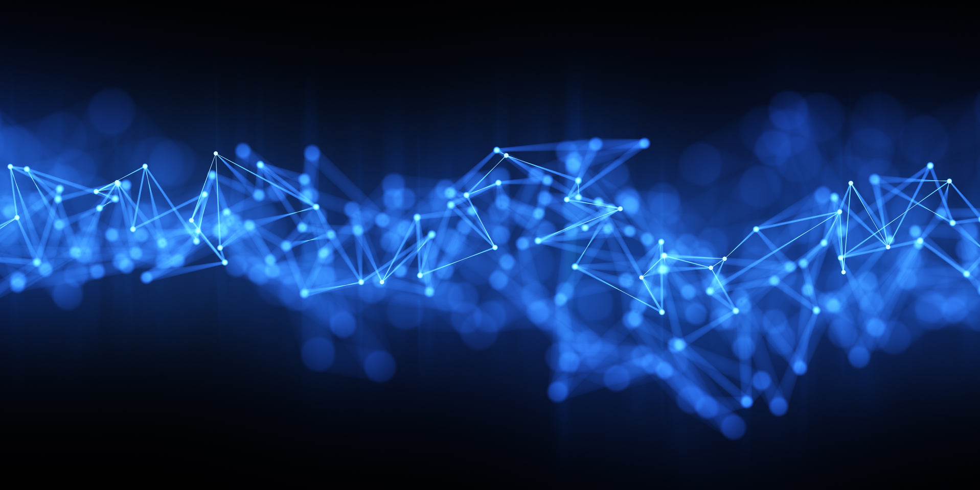 Futuristic digital blockchain background, fintech technology