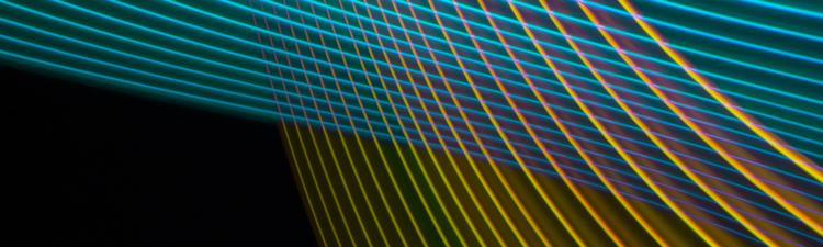 Light painting. Conceptual nature