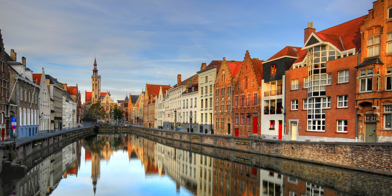 Water town in Belgium.